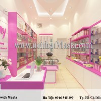 Thiết kế shop mỹ phẩm - Thực phẩm chức năng - Anh Thắng - Thái thịnh